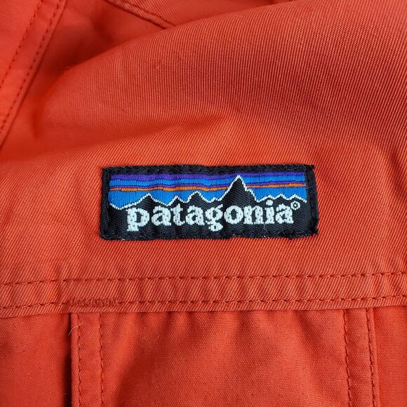 Vintage PATAGONIA Jacket Adult Medium Red Parka Hooded Casual Outdoor Winter - Picture 4 of 13